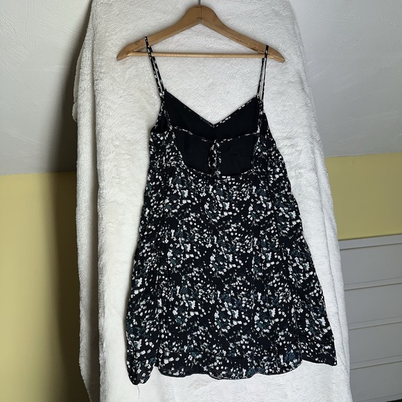 Aritzia Sunday Best Babydoll Sexton Camisole Mini Dress Black Floral Cottagecore - Picture 6 of 10
